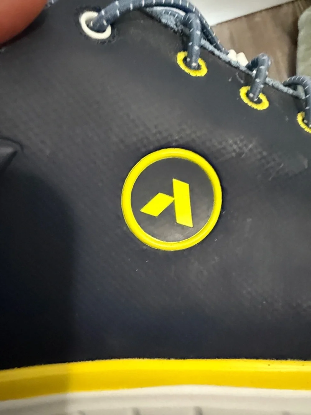NOBULL Men’s Gray and Yellow Athletic Trainers